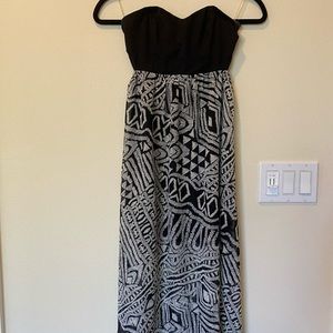 Strapless Maxi Dress